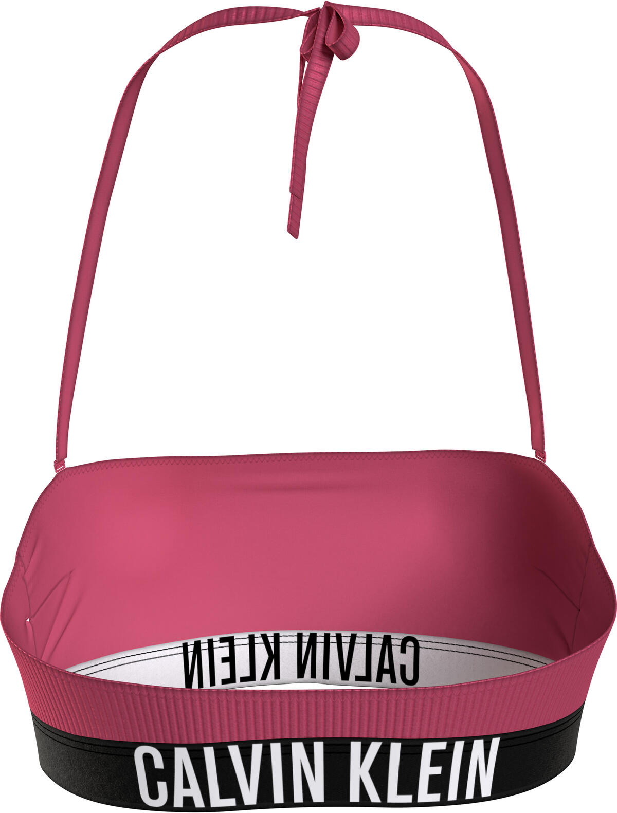 Calvin Klein BANDEAU-RP Kadın Pembe Bikini Üstü