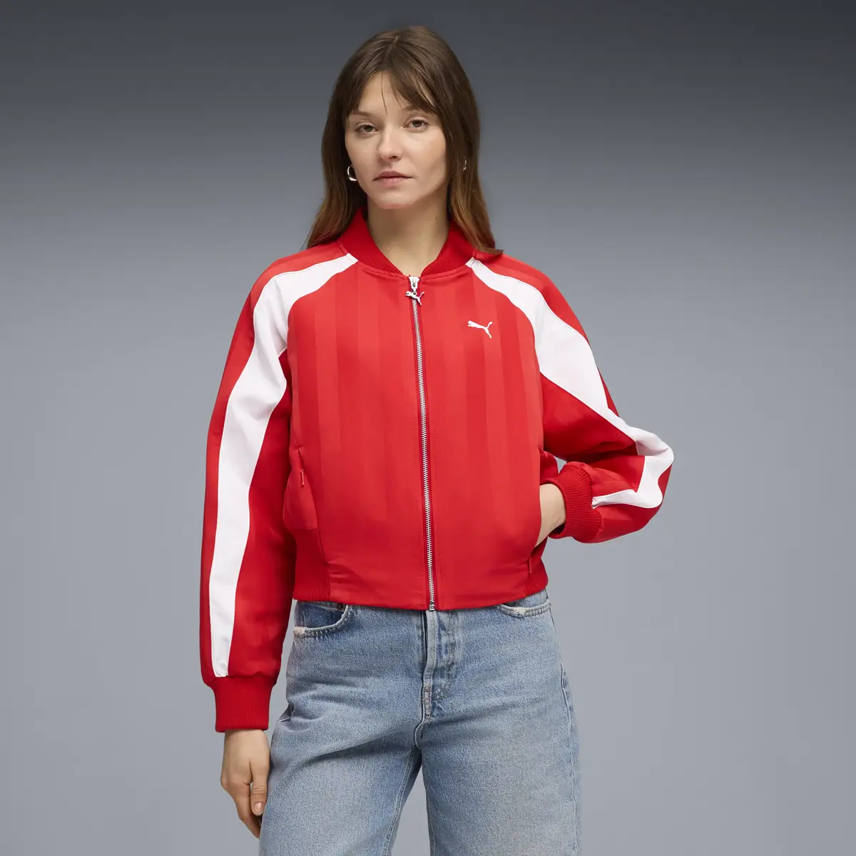 Puma Future Archive Jacket Kırmızı Kadın Ceket