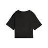 PUMA ESS Cropped No. 1 Logo Tee Siyah Kadın Crop