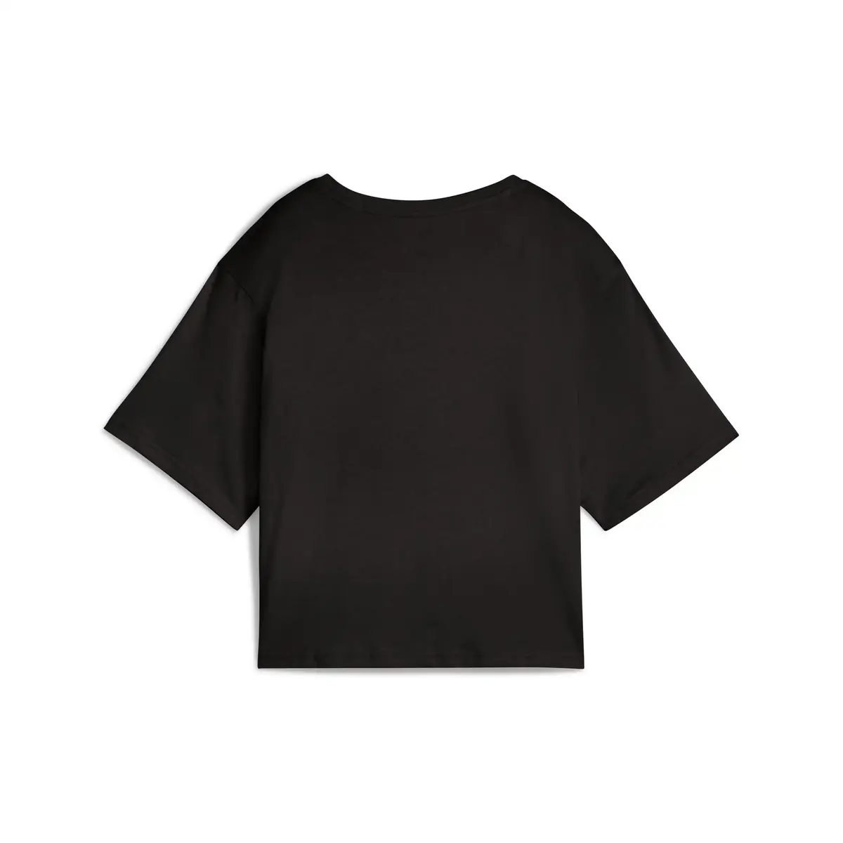 PUMA ESS Cropped No. 1 Logo Tee Siyah Kadın Crop