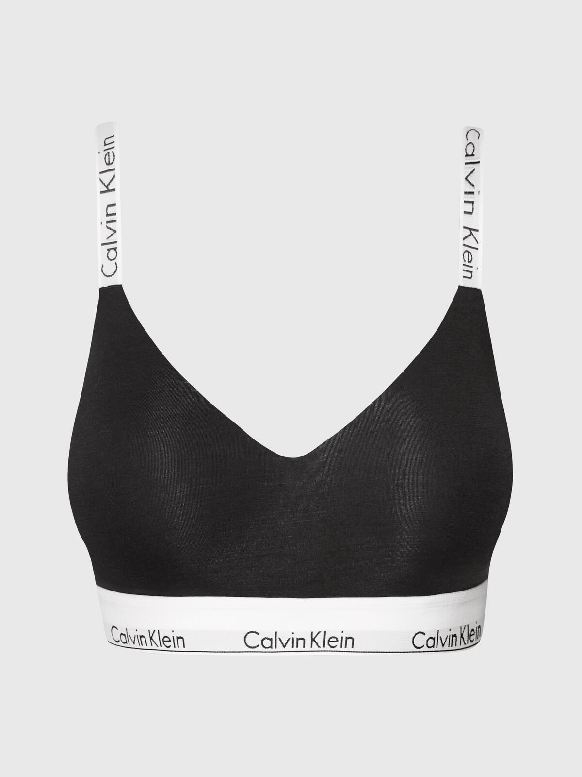 Calvin Klein LGHTLY LINED BRALETT Kadın Siyah Bralet