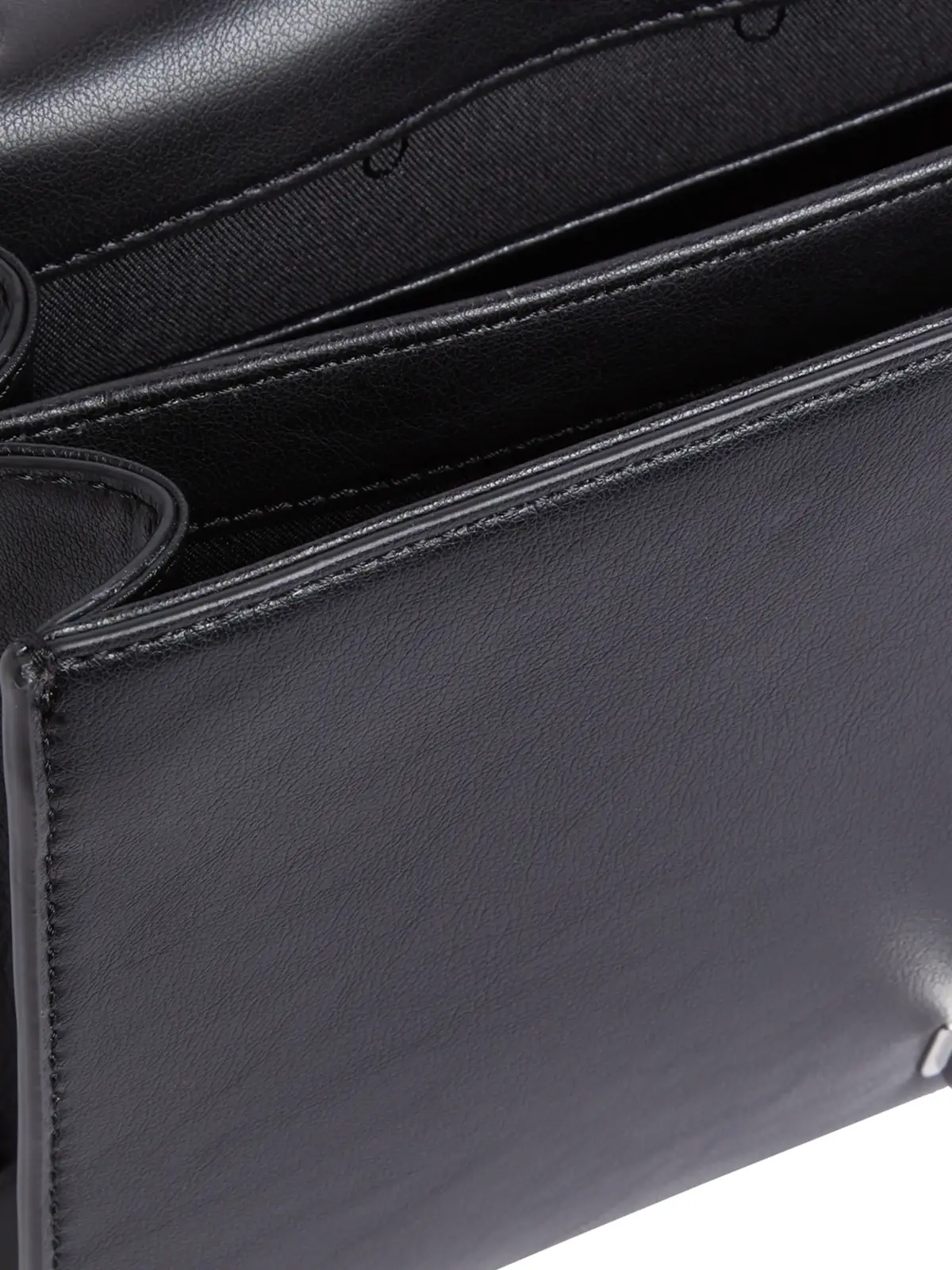 Calvin Klein CK RE-LOCK MEDIUM CH Siyah Kadın Omuz Çantası