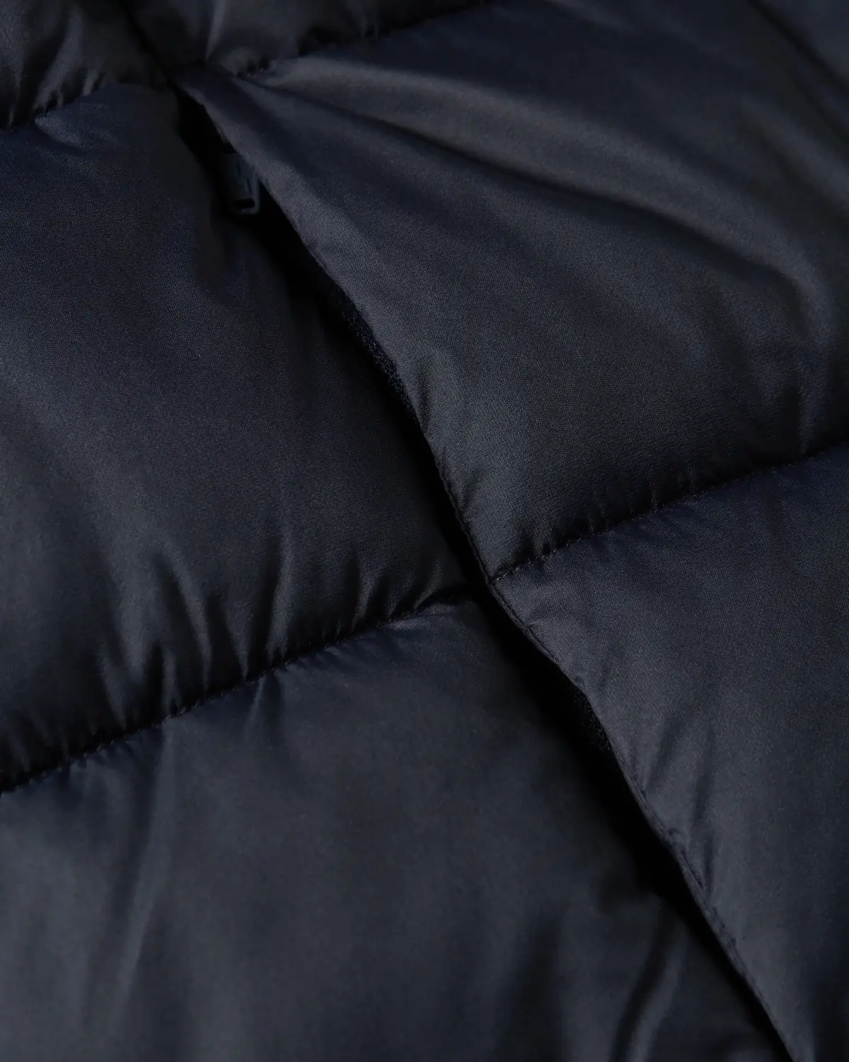 Tommy Hilfiger MID WEIGHT HOODED JA, DW5 Lacivert Erkek Mont