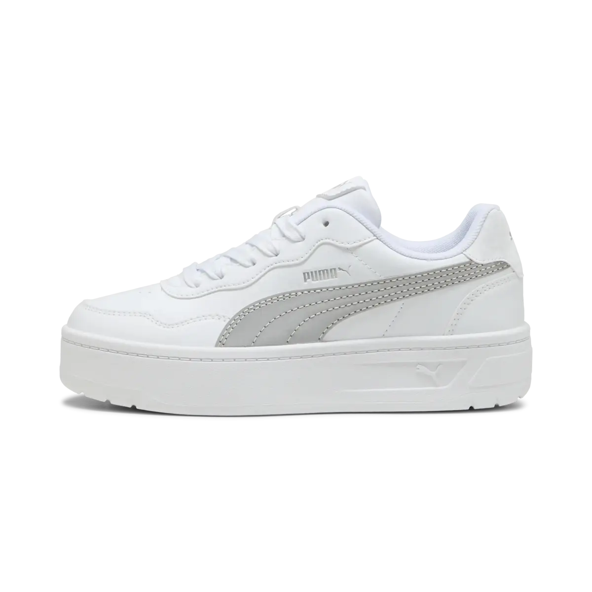 Puma Court Lally Skye DayINight Beyaz Kadın Spor Ayakkabı