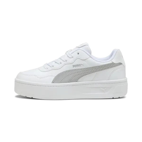 Puma Court Lally Skye DayINight Beyaz Kadın Spor Ayakkabı