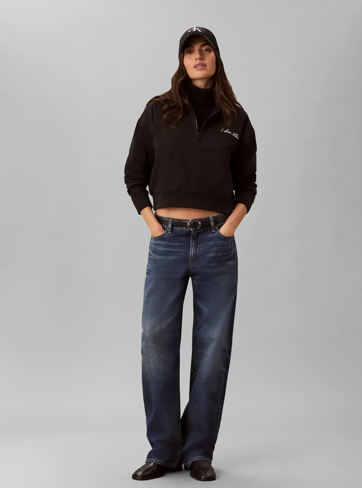 HEAVY JERSEY 1/4 ZIP, UB1