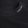 Calvin Klein LOGO EMBRO SWEATER Kadın Siyah Kazak