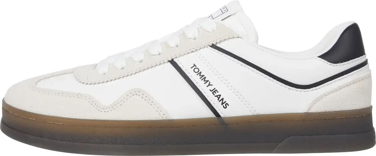 Tommy Hilfiger THE GREENWICH LEATHE, BDS Siyah Erkek Spor Ayakkabı & Sneaker