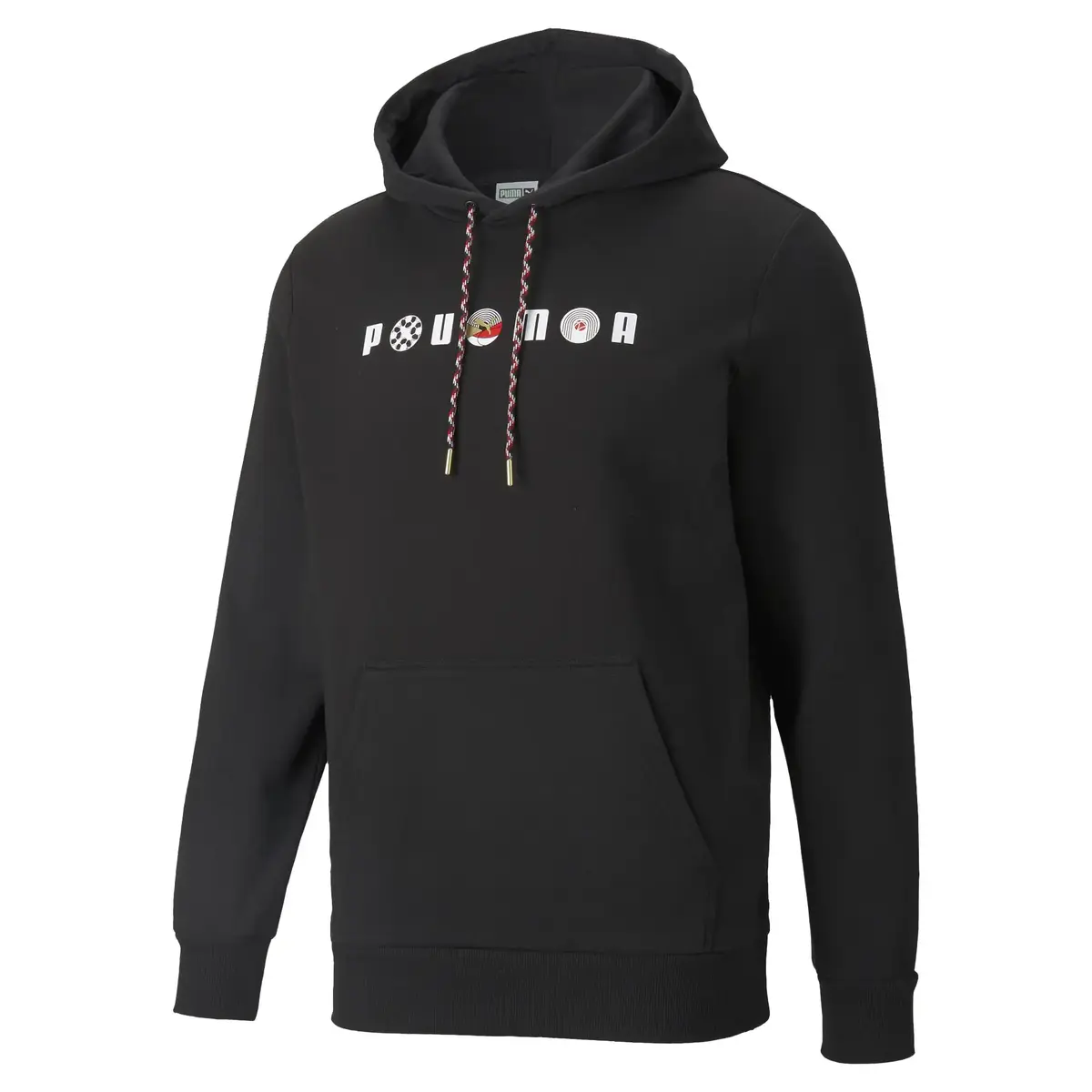 Puma As Graphic Hoodie Tr Siyah Erkek Hoodie