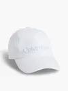 Calvin Klein CALVIN EMBROIDERY BB Erkek Beyaz Şapka