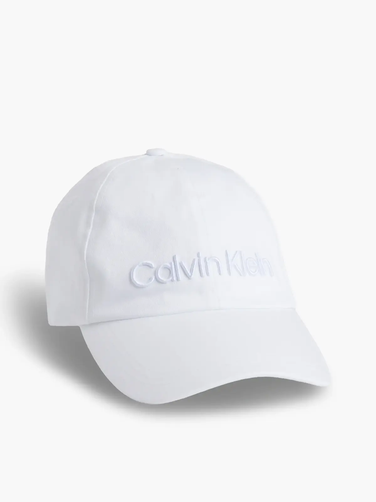 Calvin Klein CALVIN EMBROIDERY BB Erkek Beyaz Şapka