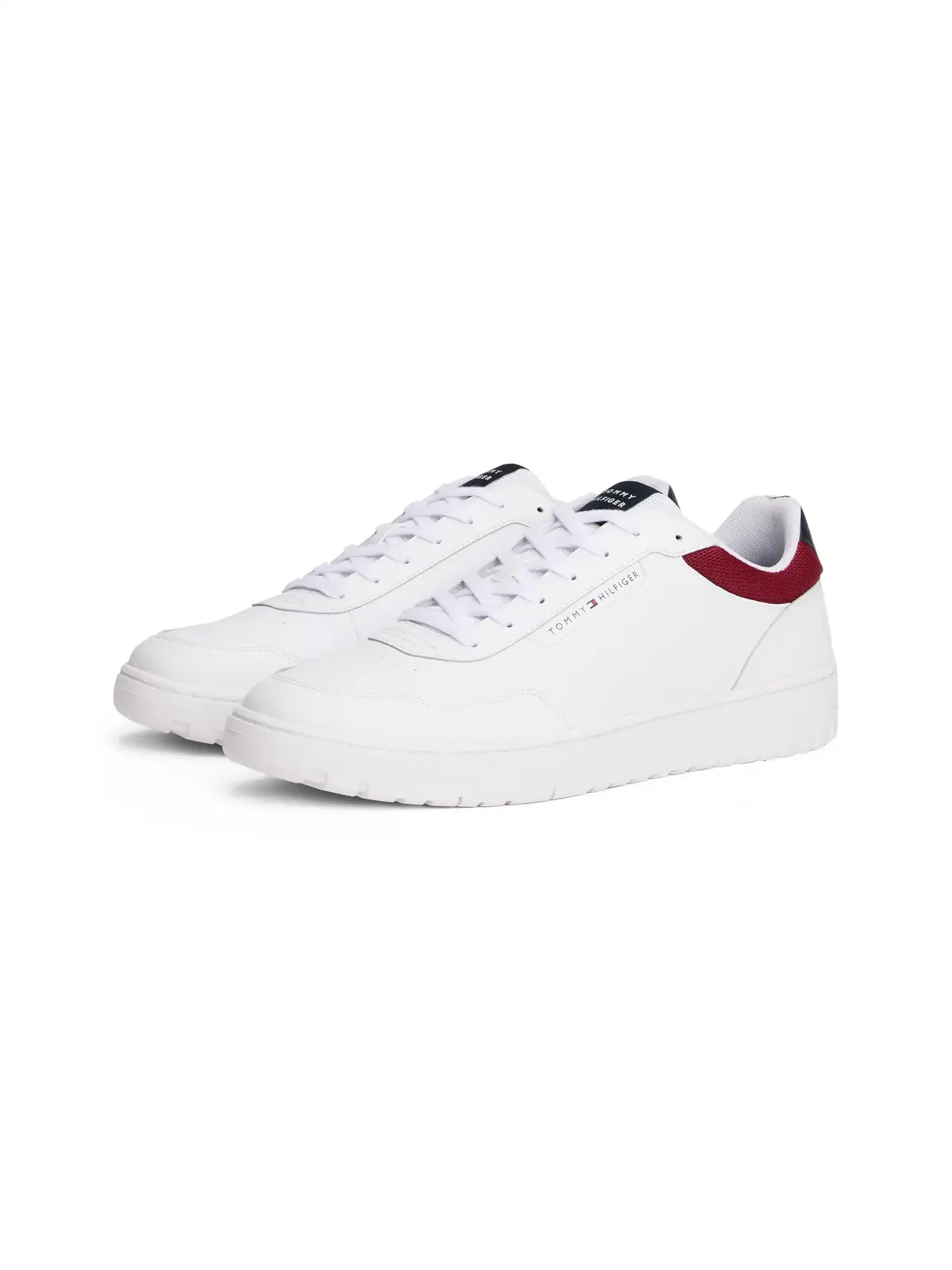 Tommy Hilfiger TH BASKET CORE LTH Mavi Erkek Spor Ayakkabı & Sneaker