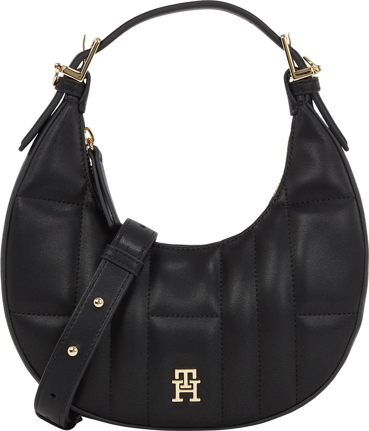 Tommy Hilfiger TH FEMININE MOON CRO, BDS Siyah Kadın Çanta & Cüzdan