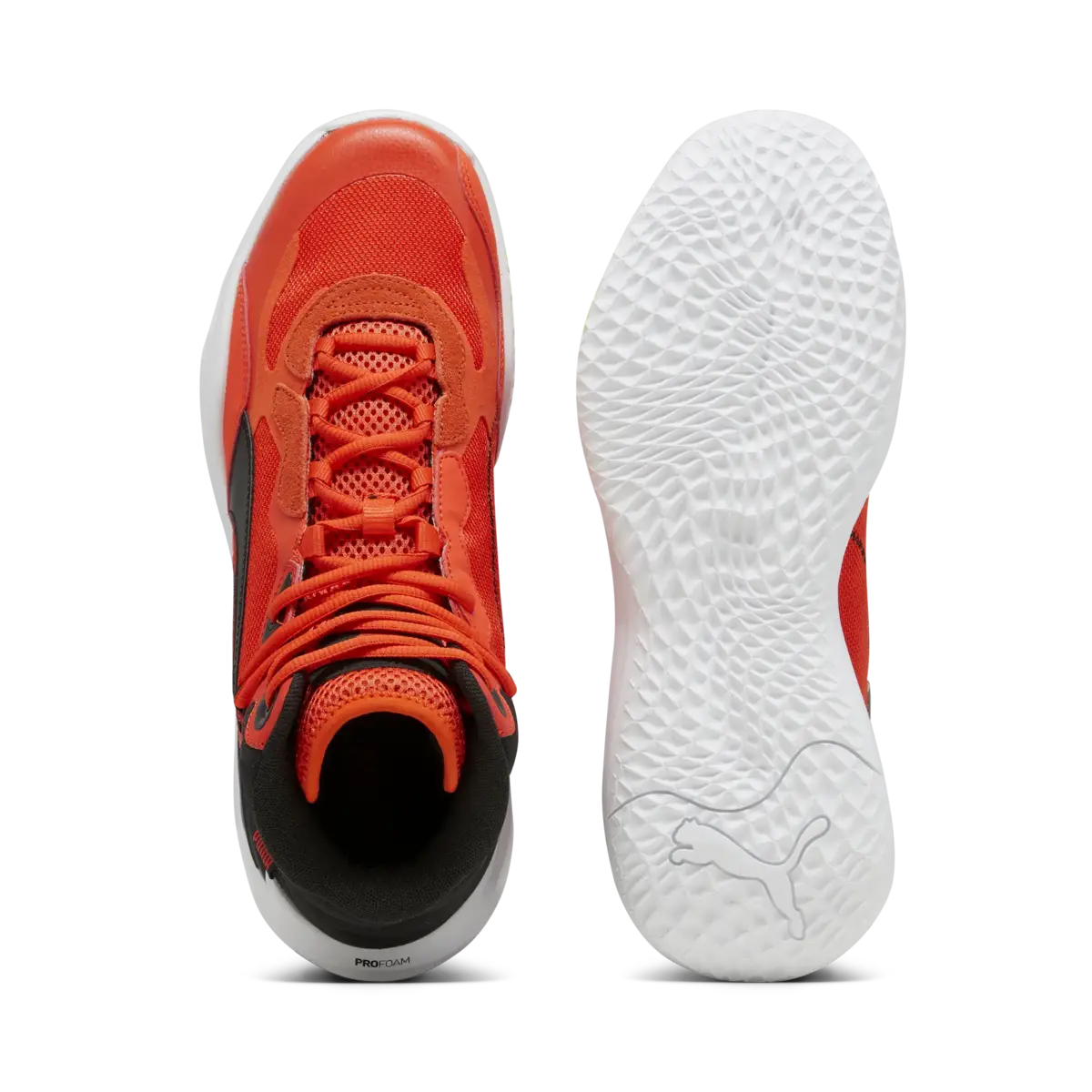 Puma Playmaker Pro Mid Kırmızı Unisex Basketbol Ayakkabısı