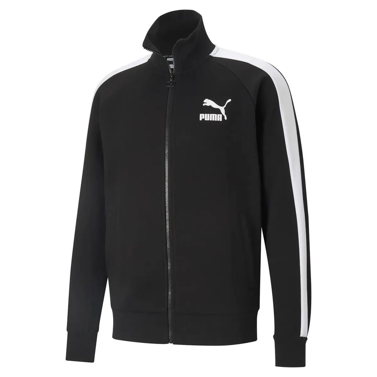 Puma Iconic T7 Track Jkt Dk Siyah Erkek Fermuarlı Sweatshirt