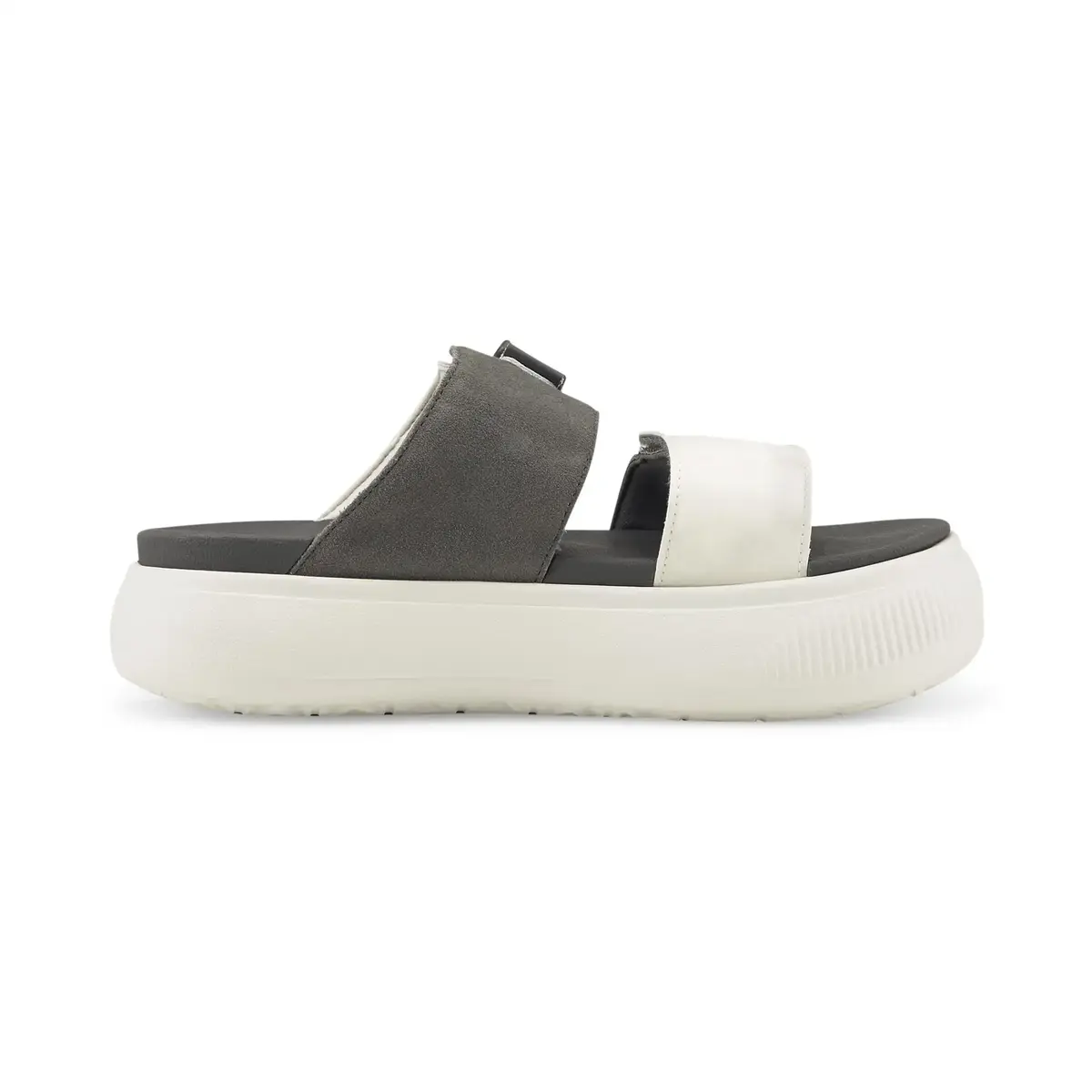Puma Suede Mayu Sandal Wns Siyah-Beyaz Kadın Sandalet