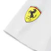 Puma Ferrari Race Big Shield Tee Beyaz Erkek/Unisex T-Shirt