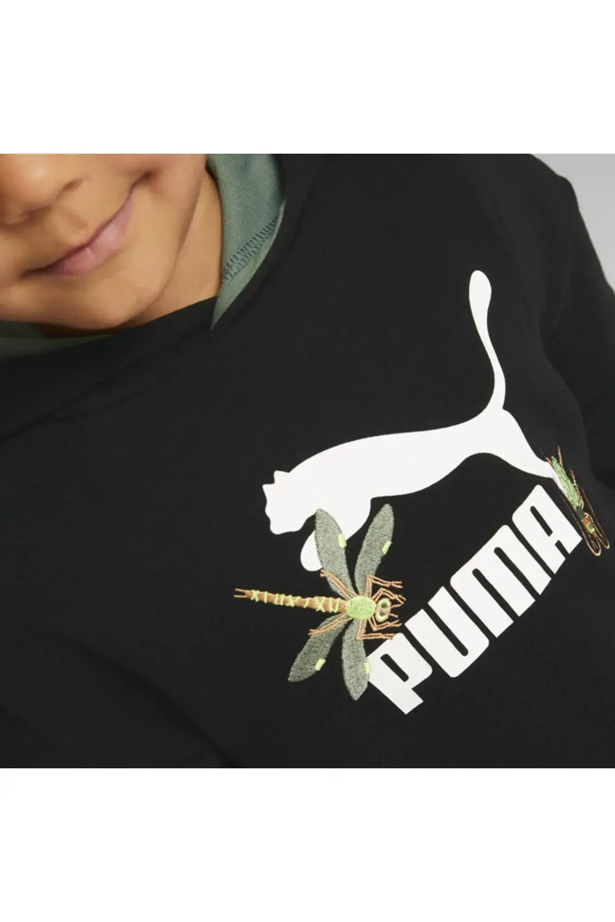 Puma Small World Prime Hoodie Tr Siyah Erkek Çocuk Hoodie