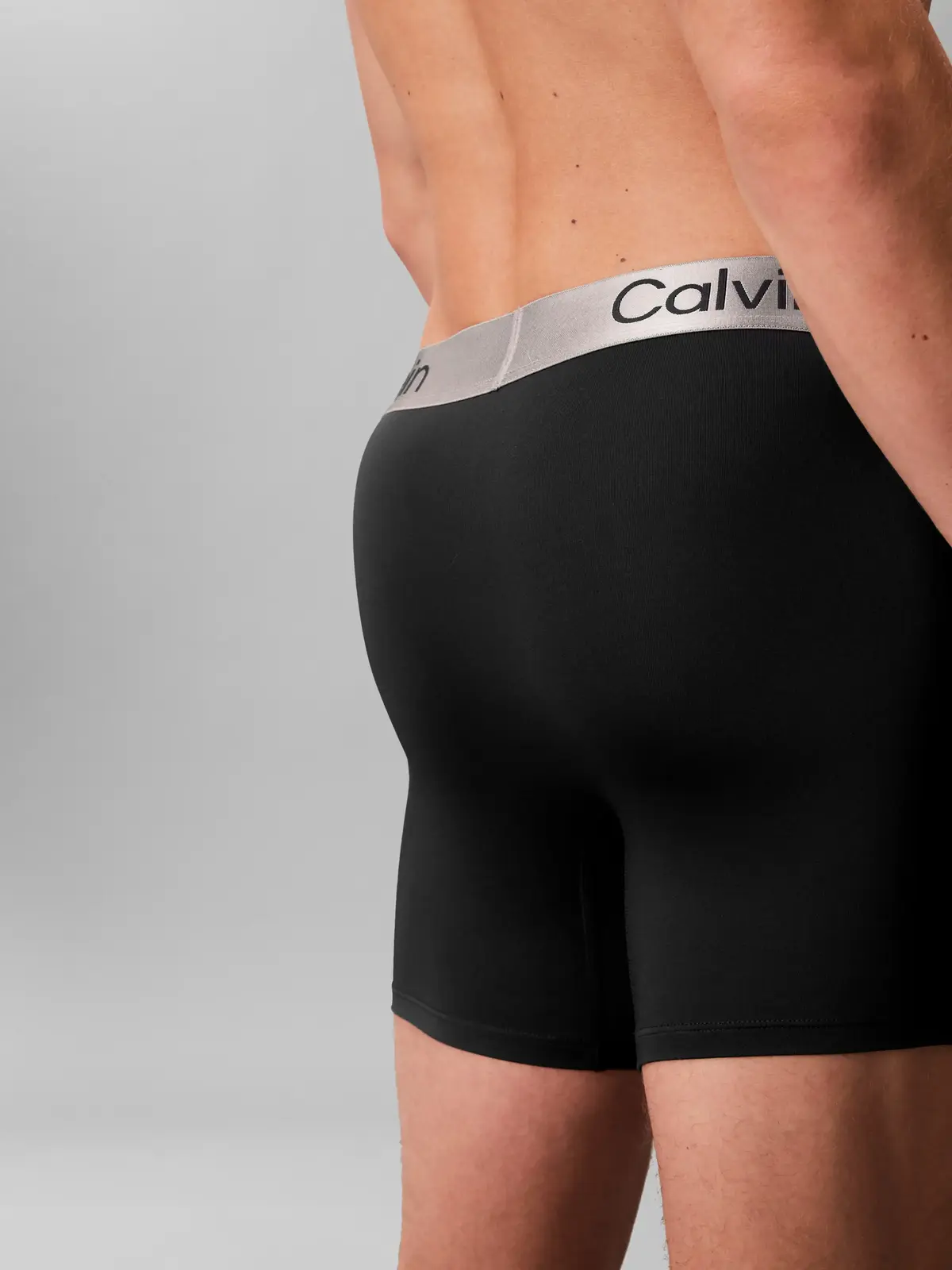 Calvin Klein BOXER BRIEF 3PK Siyah Erkek 3lü Boxer Set
