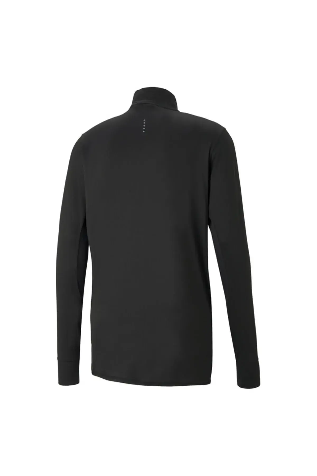 Puma Run Favorıte 1/4 Zıp M Siyah Erkek Performans Koşu Ve Performans T-Shirt