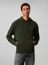 Calvin Klein LS EU 350TERRY MONOG, LLG Yeşil Erkek Hoodie