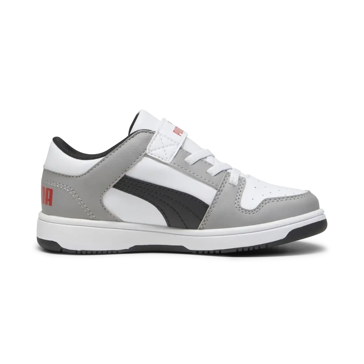 Puma Rebound Layup Lo SL V PS Beyaz Çocuk Spor Ayakkabı