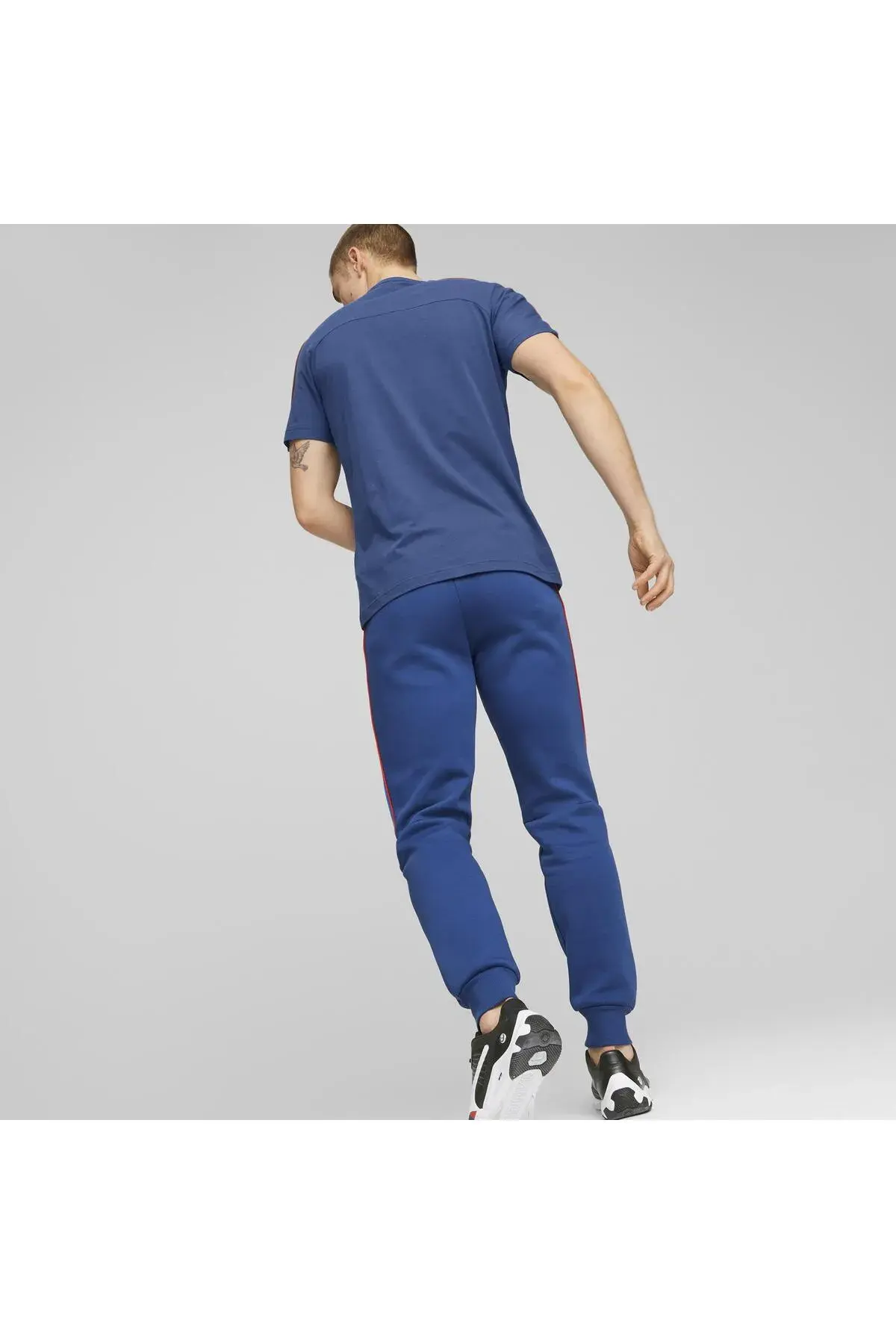 Puma BMW MMS MT7 Track Pants Mavi Erkek Eşofman Altı