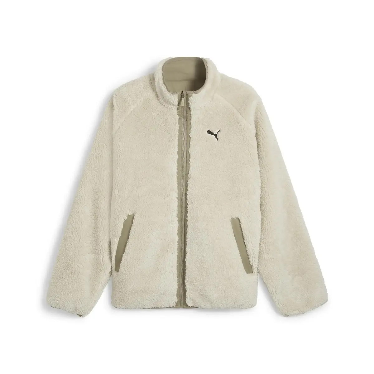 Puma Reversible Sherpa Jacket Kırık Beyaz Erkek Şişme Mont