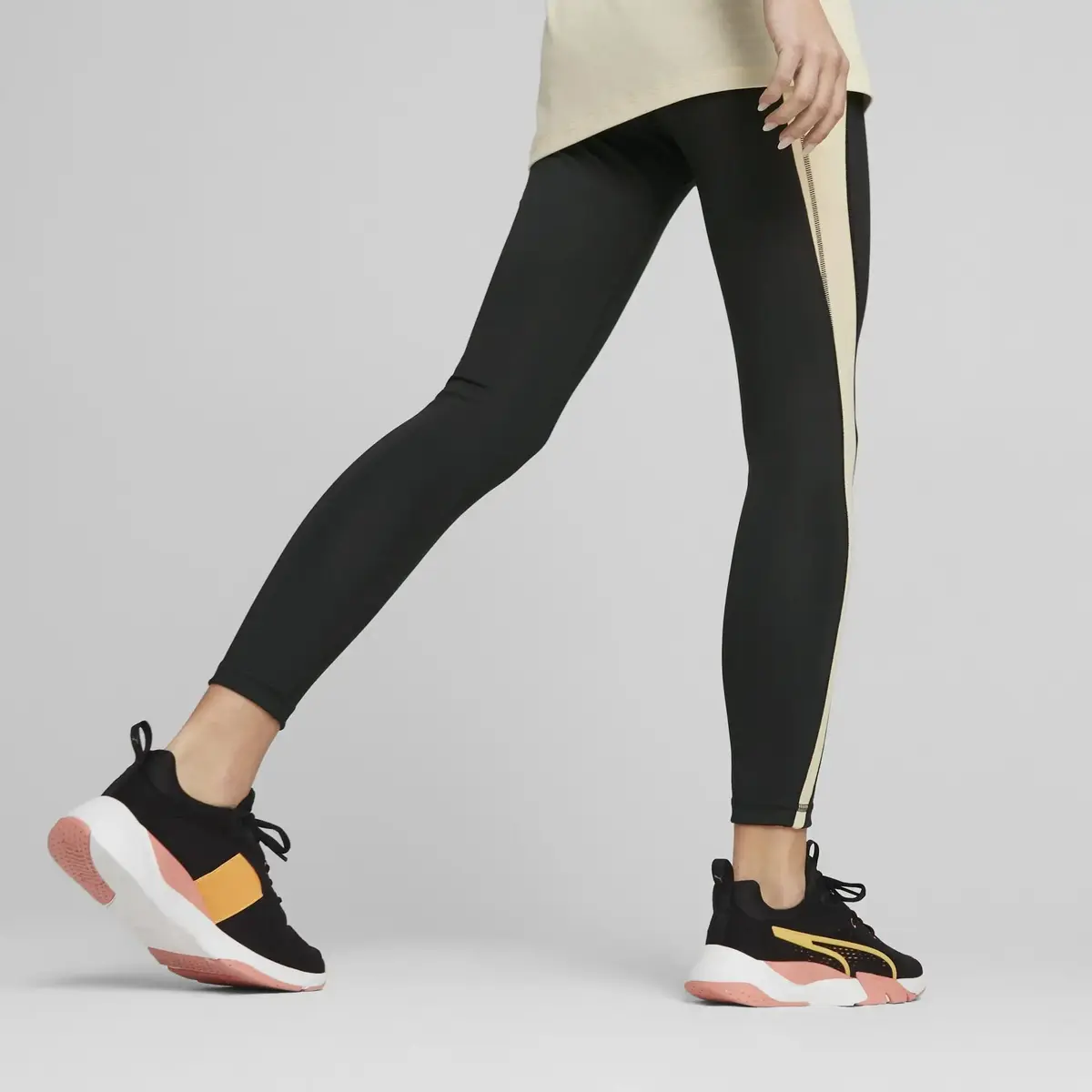 Puma Evostripe Yüksek Bel Kadın Siyah Tayt