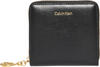 Calvin Klein HARDWARE SQUARE ZIP AROUND Siyah Kadın Çanta & Cüzdan Calvin Klein HARDWARE SQUARE ZIP AROUND Siyah Kadın Çanta & Cüzdan