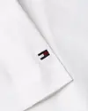 Tommy Hilfiger DC MERCERIZED S/S TE Erkek Beyaz T-Shirt