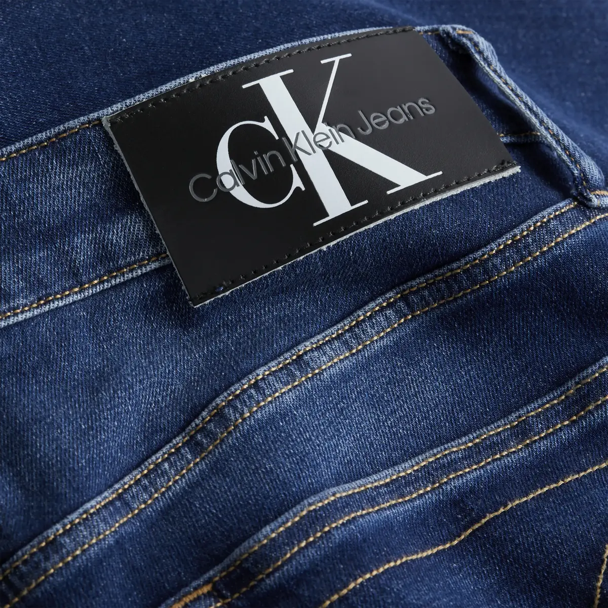 Calvin Klein SLIM Erkek mavi Kot Pantolon