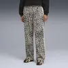 Puma T7 AOP Straight Pants Gri Kadın Eşofman Altı