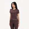 Puma W Puma Strong Cross Back Tee Chocolate B Kahverengi Kadın T-Shirt