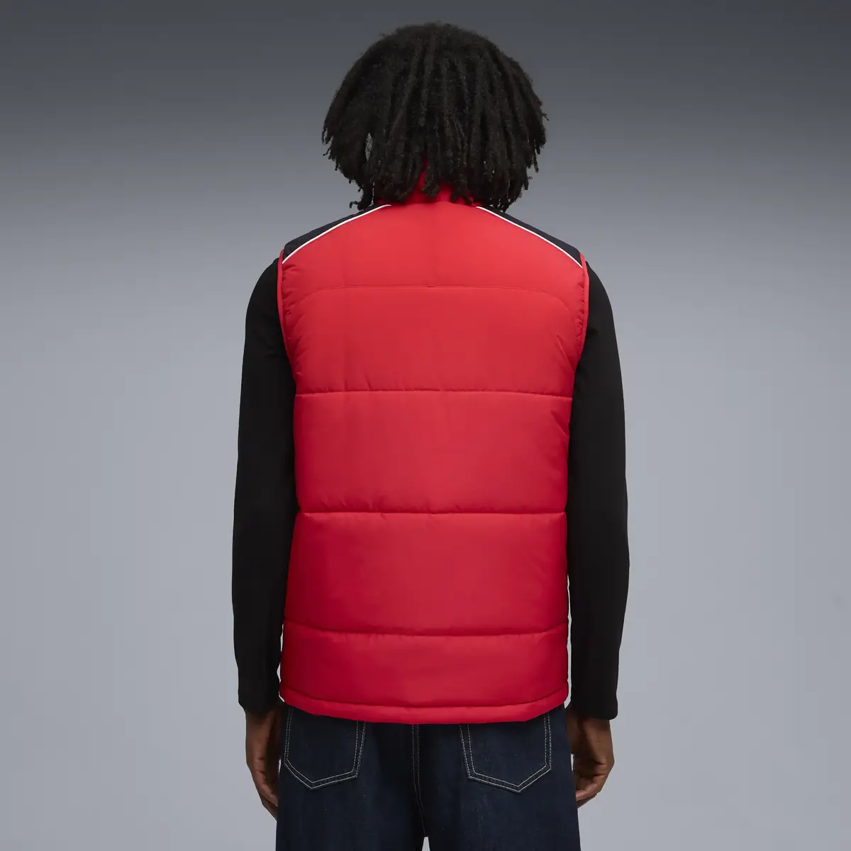 PUMA Ferrari MT7 Padded Vest Kırmızı Erkek Yelek