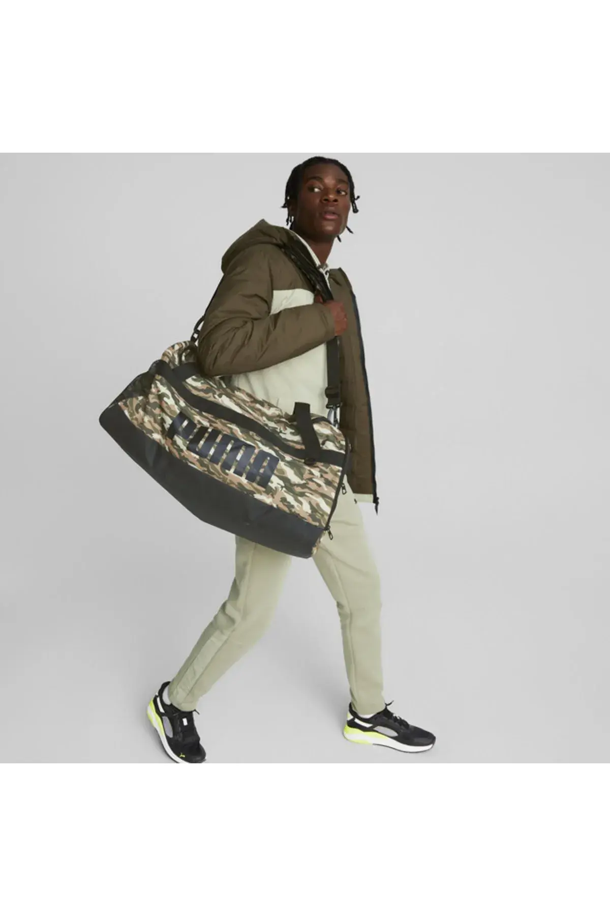 Puma Challenger Duffel Kamuflaj Unisex Spor Çantası