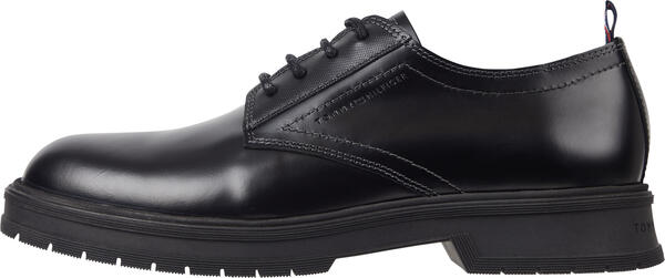 Tommy Hilfiger HILFIGER ABRASIVATO Erkek Siyah Ayakkabı