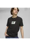 Puma CLASSICS SUPER PUMA Graphic Tee Siyah Erkek T-Shirt