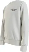 Calvin Klein CKJ STACK LOGO SWEAT Erkek Gri Sweatshirt