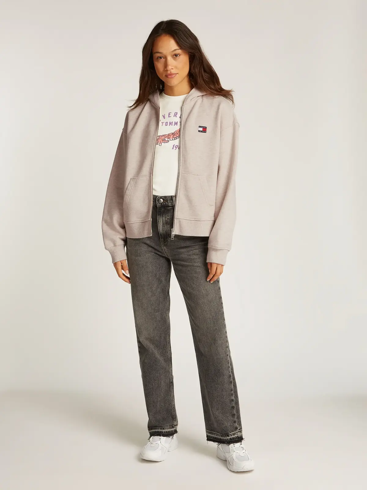 TJW BOXY BADGE ZIP E, AE3