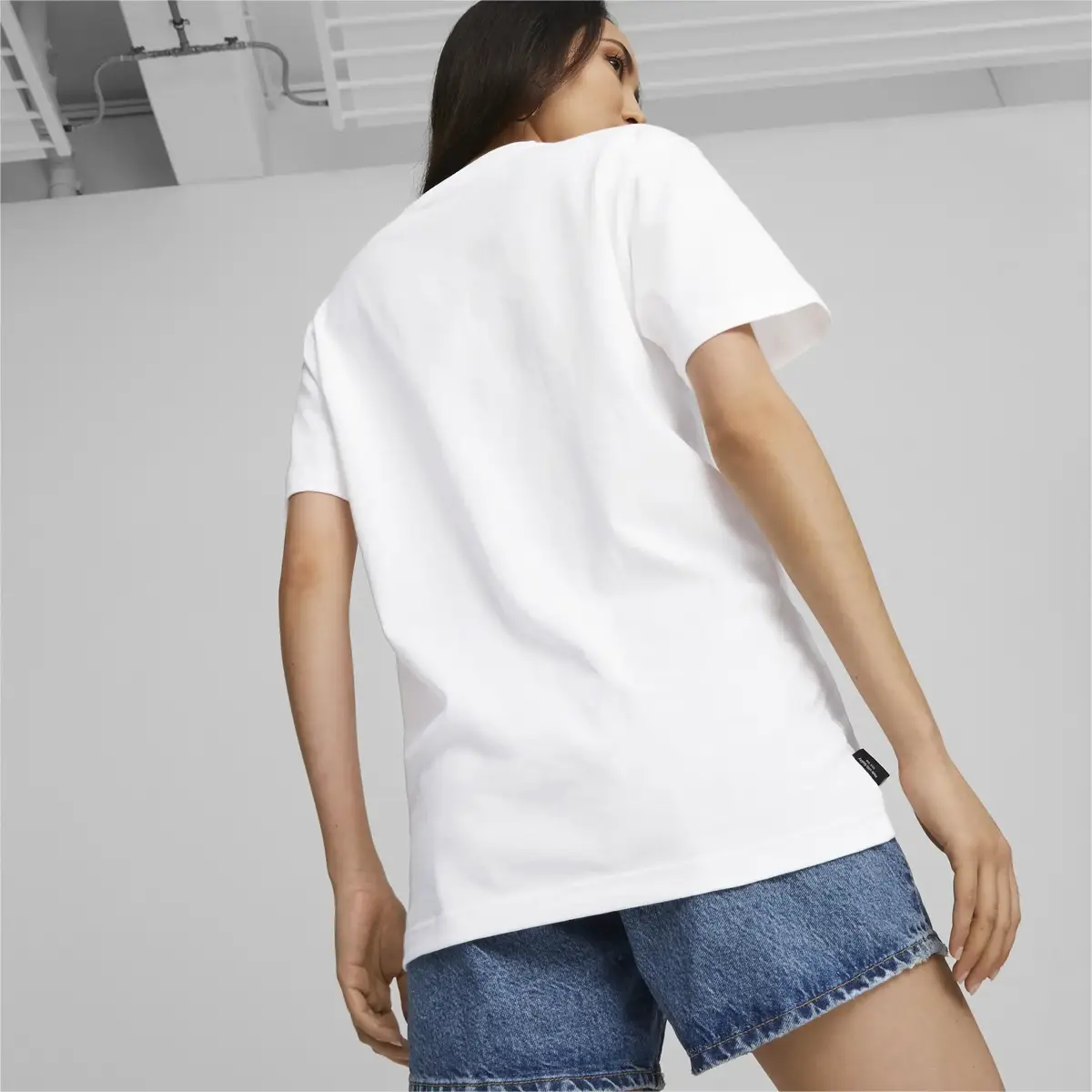 Puma DOWNTOWN PRIDE Tee Beyaz Unisex T-Shirt