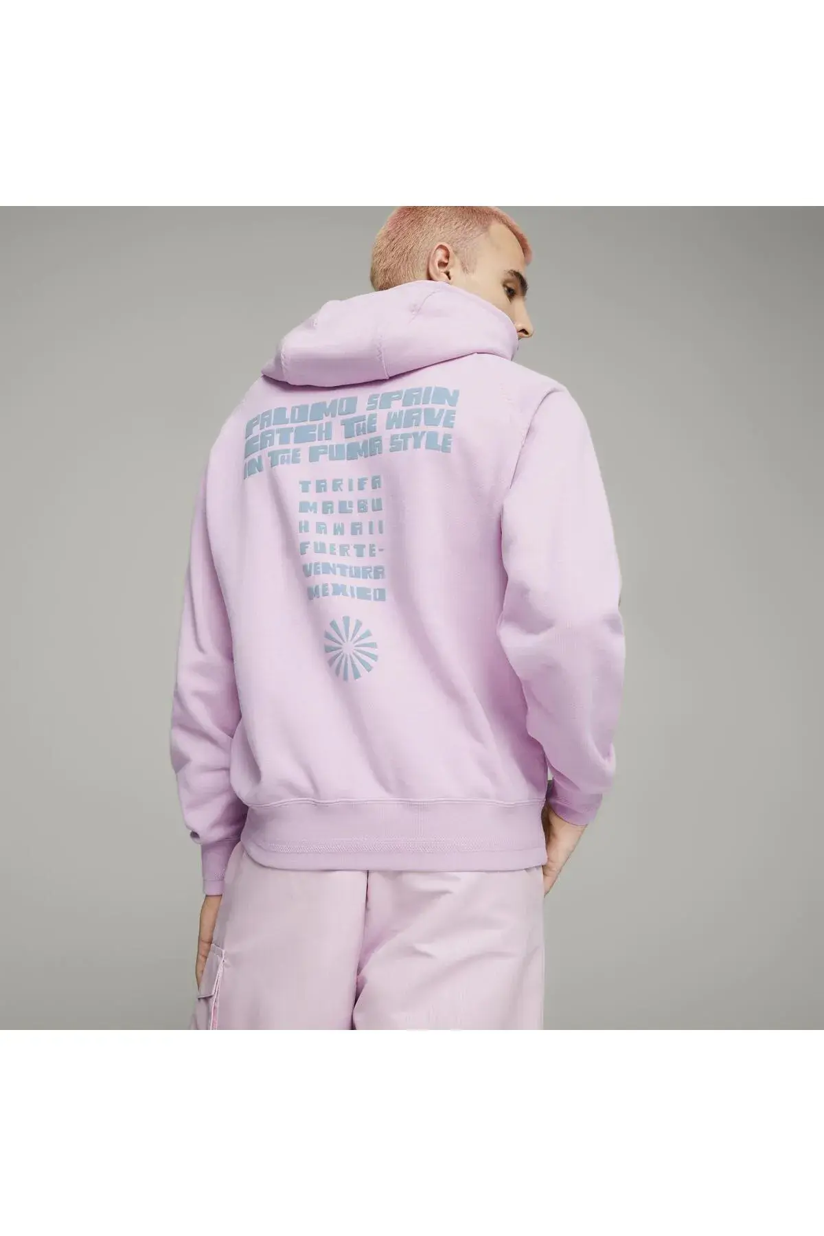 Puma PUMA x PALOMO Hoodie Pembe Erkek Hoodie