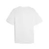Puma DOWNTOWN Badge Tee Beyaz Erkek T-Shirt
