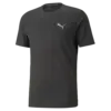 Puma RUN FAVORITE HEATHER TEE M Siyah Erkek T-Shirt & Polo