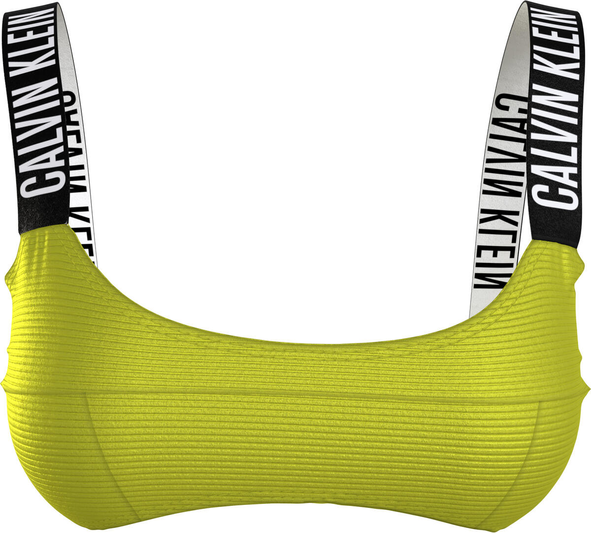 Calvin Klein BRALETTE-UW Kadın Sarı Bikini Üstü