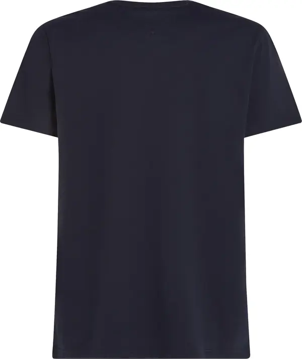 Tommy Hilfiger ESSENTIALS LOW INT T Erkek Siyah T-Shirt