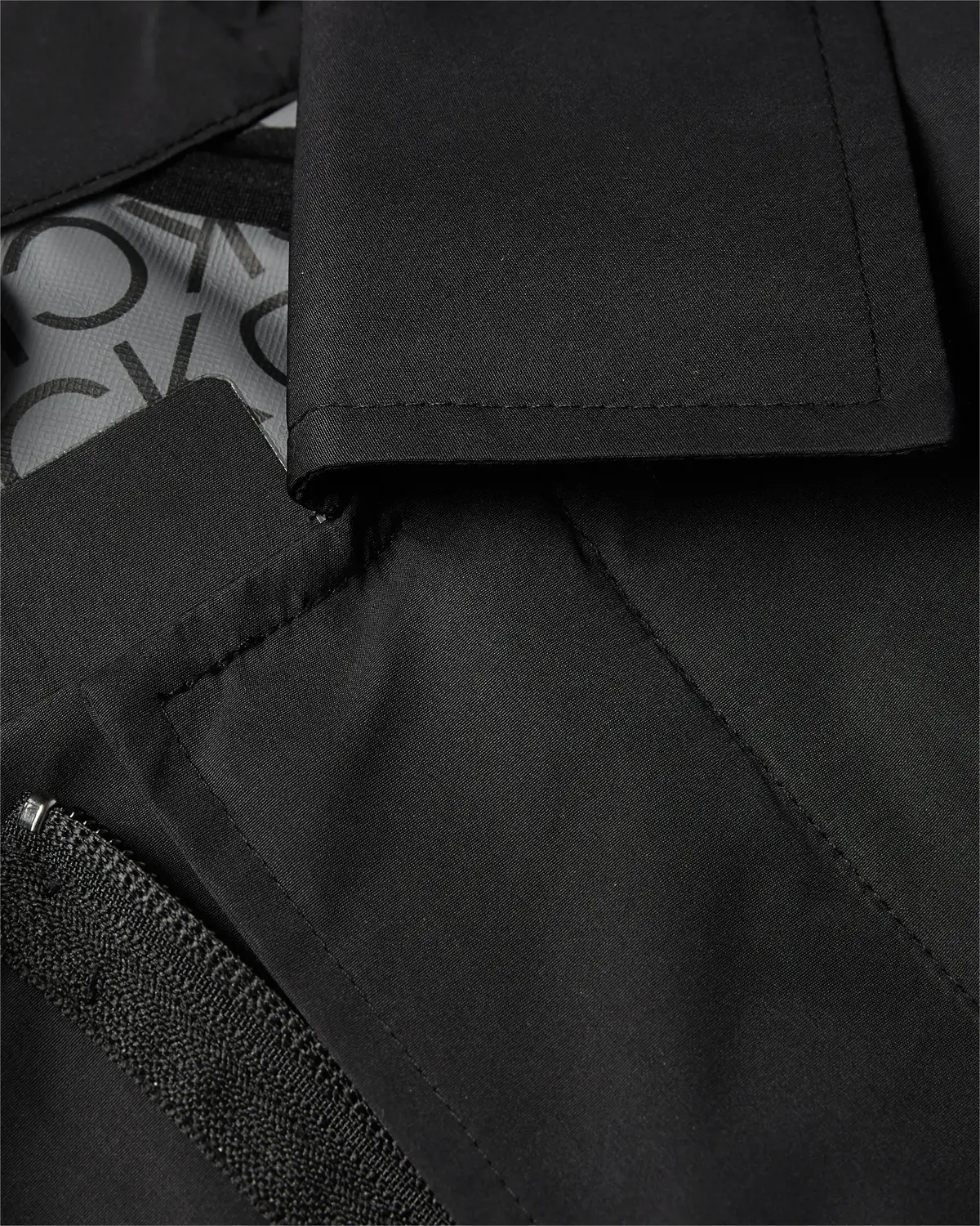 Calvin Klein TECHNICAL RAINCOAT Erkek Siyah Mont