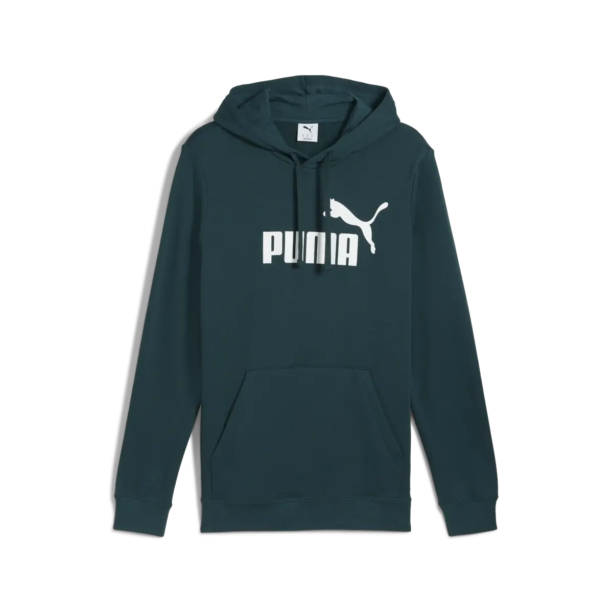 Puma ESS No. 1 Logo Hoodie Yeşil Erkek Kpüşonlu Sweatshirt