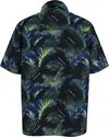 Calvin Klein AOP PALM SS SHIRT Erkek Yeşil Gömlek