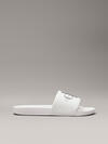 Calvin Klein SLIDE MONOGRAM CO Erkek Beyaz Terlik
